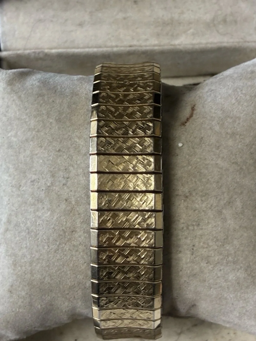 1962 14K Gold Filled Omega Windup 34mm Watch 17 Jewels 19844002 RUNNING 510 Cal